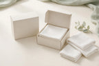 Nurtura Disposable Face Towels — plain boxes with folded white towels